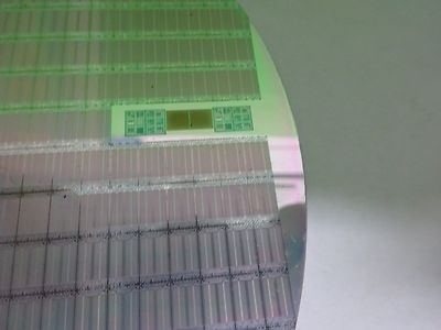 SEMICONDUCTOR WAFER SILICON WITH COMPONENTS AS IS  BIN#P6-95