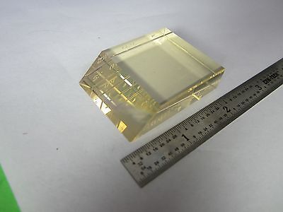 OPTICAL TRUNCATED BRISK PRISM LASER OPTICS BIN#34-62