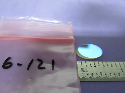 OPTICAL COATED LENS OVAL FILTER LASER OPTICS #6-121