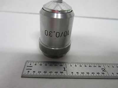 OPTISCHES MIKROSKOP DEUTSCHLAND OBJEKTIV 10X OPTICS BIN#L3-30