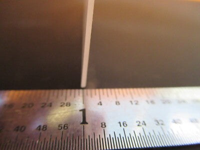 QUARTZ PLATE SINGLE CRYSTAL X-CUT PIEZOELECTRIC BLANK AS PICTURED &3K-A-97