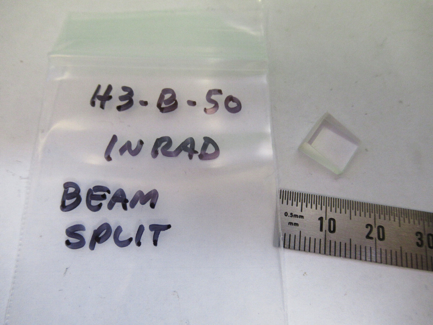 Optical Mini Glass Beam Splitter Inrad Prism Optics