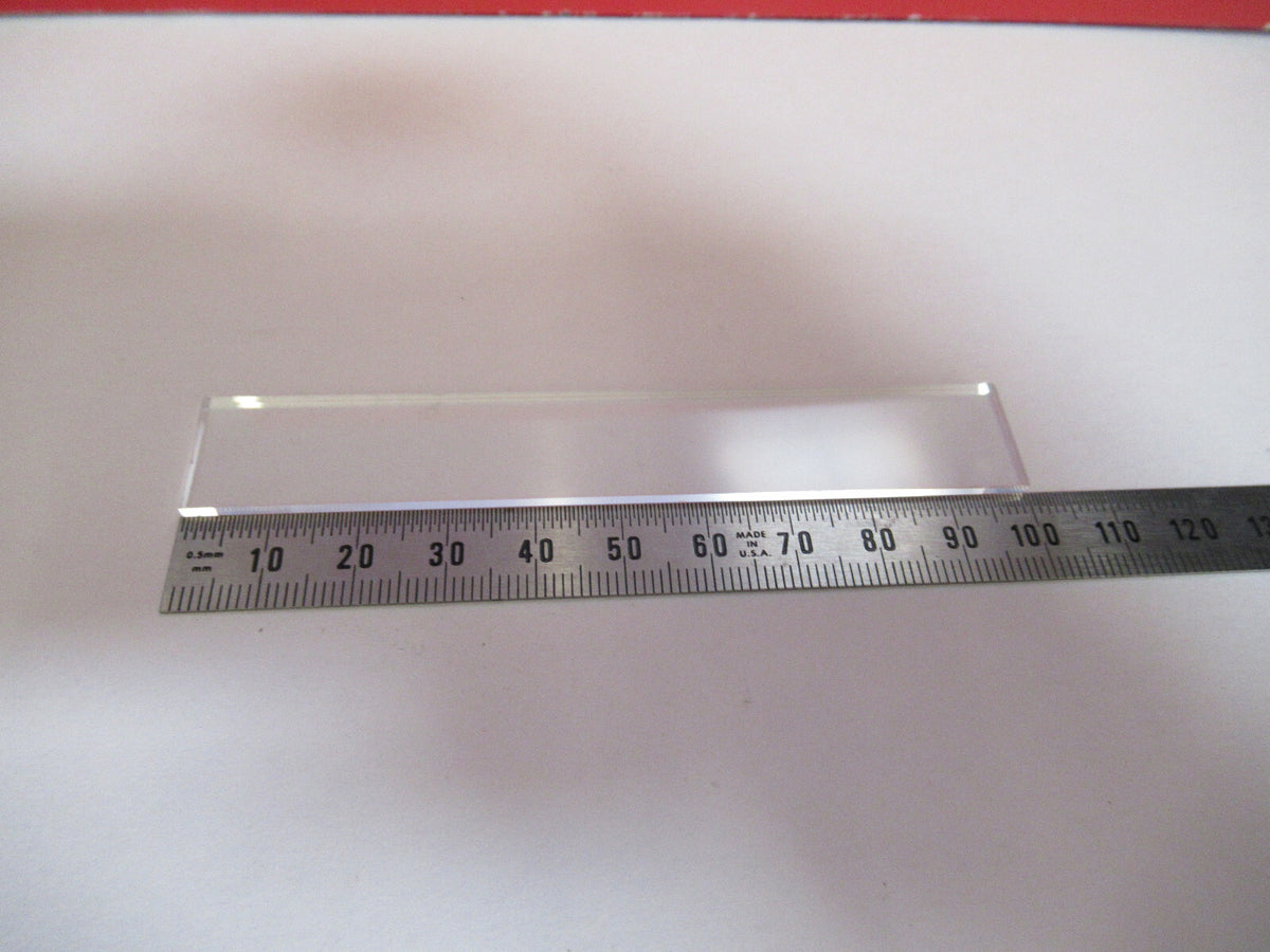 Optical BK7 Glass Slab small chip edge very clean Laser Optics
