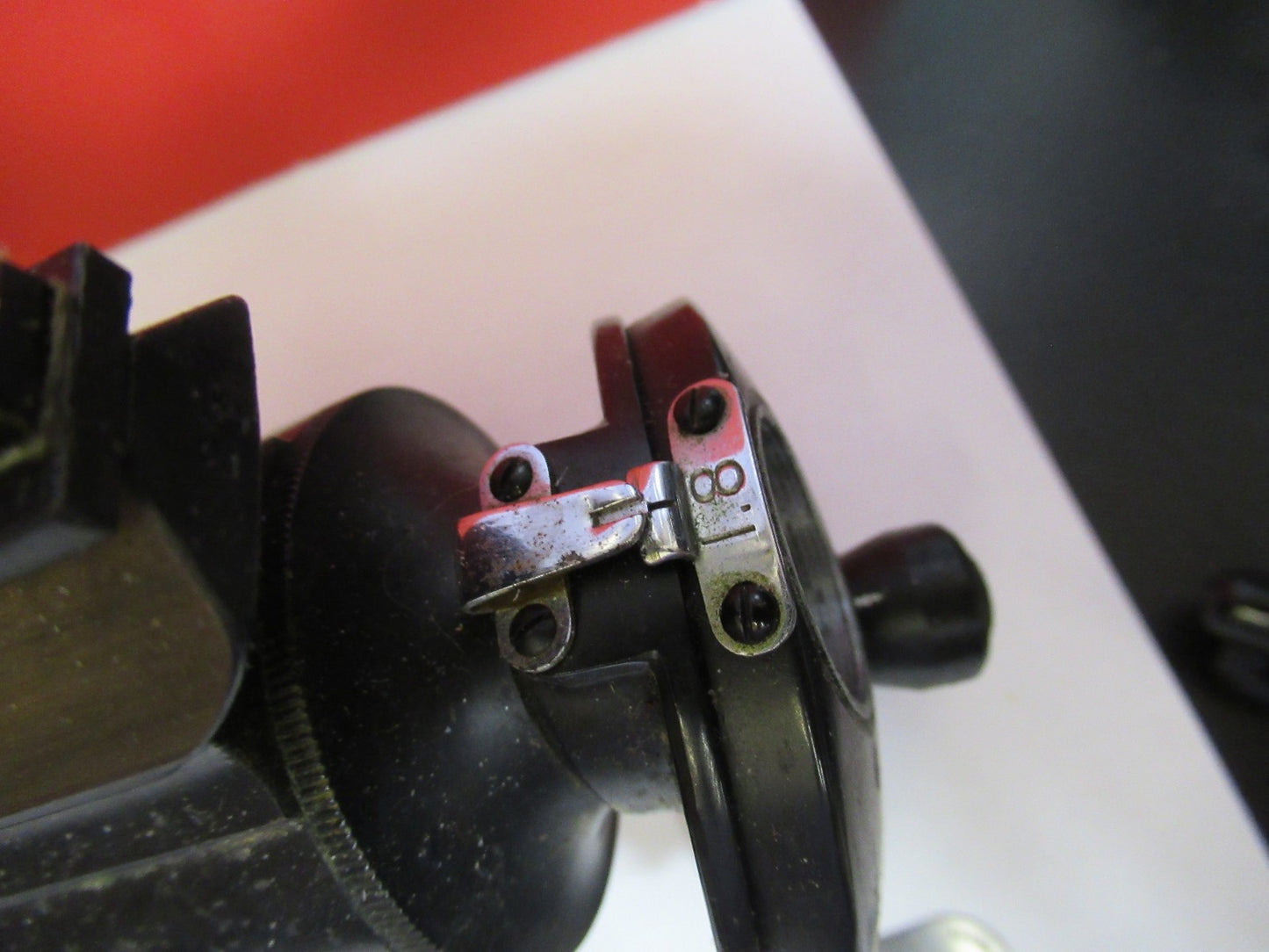 SPENCER AO AMERICAN OPTICS tubus + nosepiece MICROSCOPE PART AS PIC V7-A-36