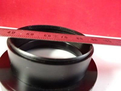 COVER LENS STEREO MICROSCOPE PART OPTICS AS IS &51-A-54