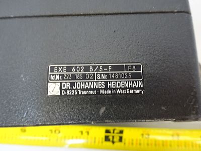 Microscope Part Heidenhain Exe 602 B/5-F Positioning Signal Read Bn