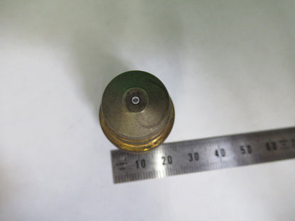 ANTIQUE BRASS 1.9mm OBJECTIVE BAUSCH LOMB MICROSCOPE PART AS PICTURED X6-A-51
