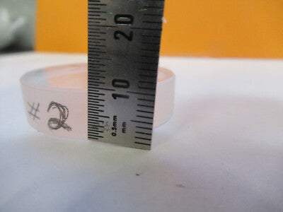 OPTICAL FLAT COATED OPTICS AS PICTURED &P9-A-98