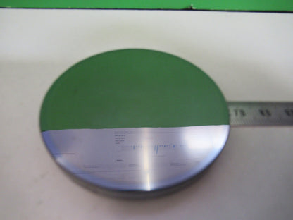 OPTICAL HUGE GOLD COATED SILICON LENS INFRARED LASER OPTICS AS PICTURED G2-A-110