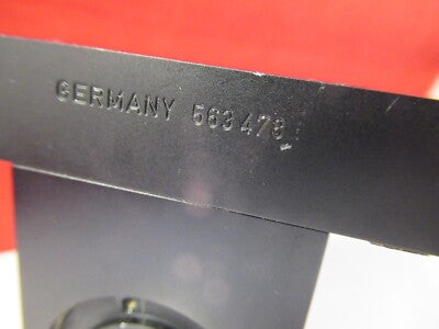 Ernst Leitz Wetzlar Germany Pol Polarizer Lens 563478 Microscope Part AS Pic