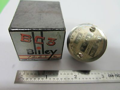 VINTAGE BLILEY BC3 FMC QUARZKRISTALL + ORIGINALBOX FREQUENZREGLER BIN#8C