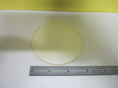 Optical Yellow Glass Light Filter Glass Laser Optics