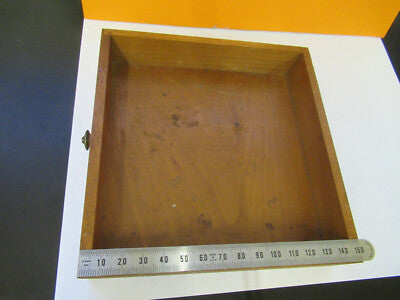 Antique Bausch & Lomb Wood Drawer for cabinet Microscope Part
