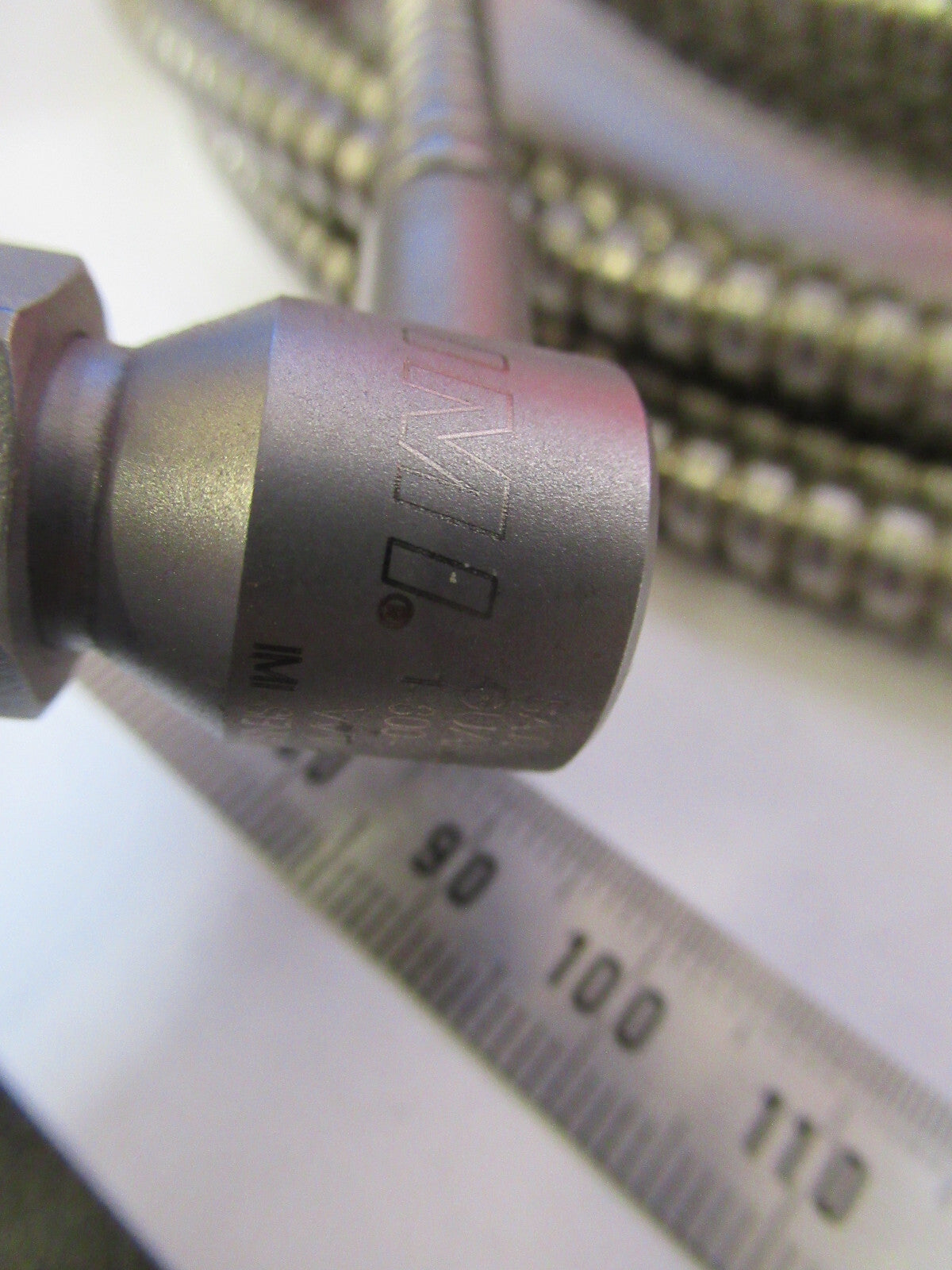 ACCELEROMETER PCB PIEZOTRONICS 607M03 ICP SWIVELER VIBRATION CALIBRATION 6V-FT65