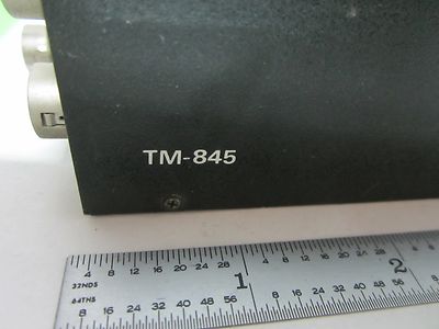 MICROSCOPE INSPECTION VIDEO CAMERA CCD PULNIX TM-845 OPTICS AS IS BIN#N4-18