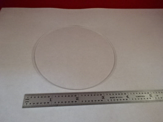 Clear Glass Round Specimen Stage Table Microscope Part
