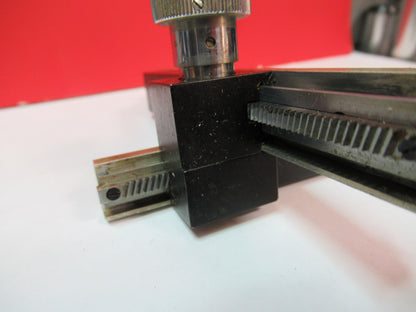 FOR Parts or repair xy clip kyowa japan microscope part  AS PICTURED T9-A-43
