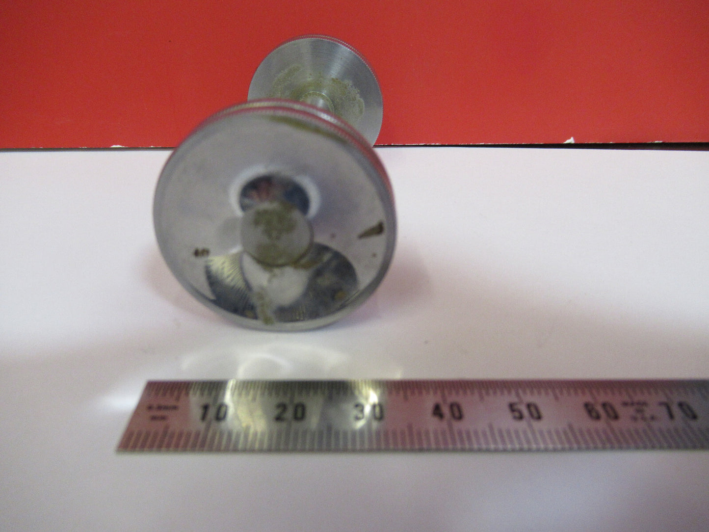 ANTIQUE BAUSCH LOMB SET OF KNOBS MICROSCOPE PART AS PICTURED S3-B-39