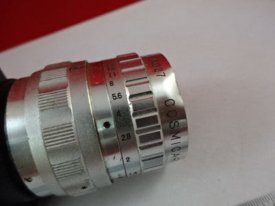Microscope Part Inspection Camera Pulnix TM-7CN Cosmicar Lens