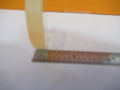 OPTICAL ZERODUR FLAT 1.5&quot; DIAMETER LENS LASER OPTICS AS PICTURED &amp;15-FT-X52