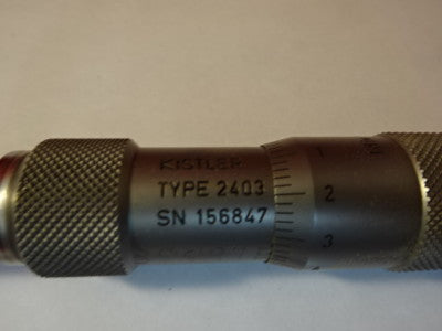 KISTLER 2403 + 2455 CALIBRATOR for PRESSURE PIEZOELECTRIC SENSOR AS IS A1-FT-16B