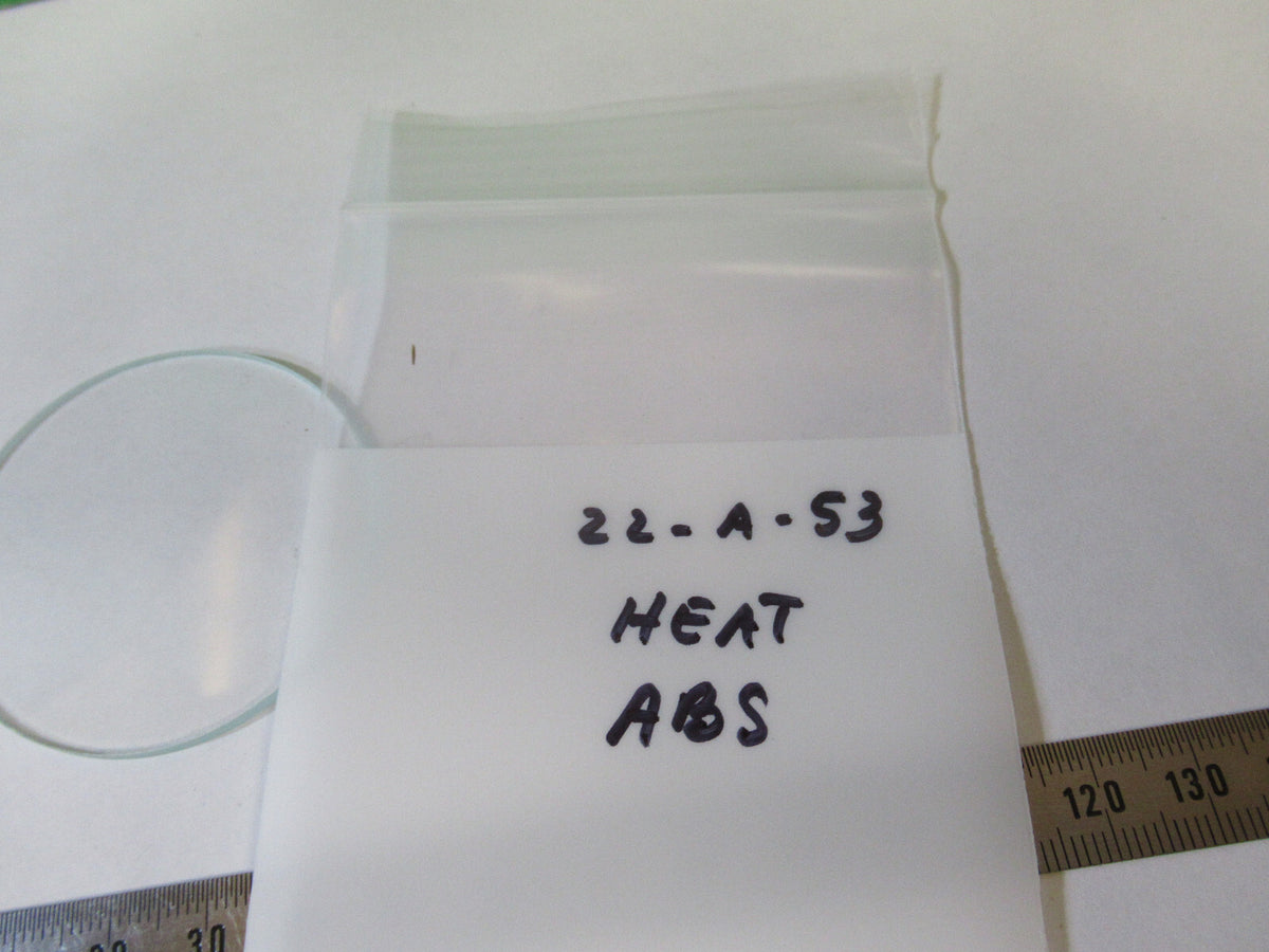 Optical Heat Absorbing Glass Round Plate Lens Optics