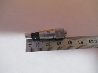 MITUTOYO JAPAN MINI MICROMETER PART POSITIONING AS PICTURED 4B-FT-76
