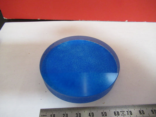 OPTICAL FLAT COATED FUSED SILICA PRO ZYGO LASER OPTICS AS PICTURED T9-A-29