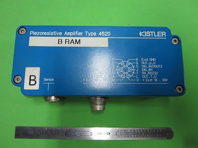 KISTLER 4620 PIEZORESISTIVE AMPLIFIER FOR PR SENSORS BIN#50