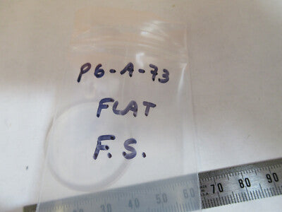 Optical Fused silica Flat Lens Optics