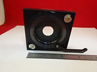 MICROSCOPE PART REICHERT AUSTRIA IRIS DIAPHRAGM ILLUMINATOR OPTICS AS IS V4-A-04