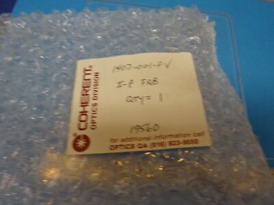 MICROSCOPE PART OPTICAL SQUARE GLASS STAGE OPTICS AS IS  #90-64