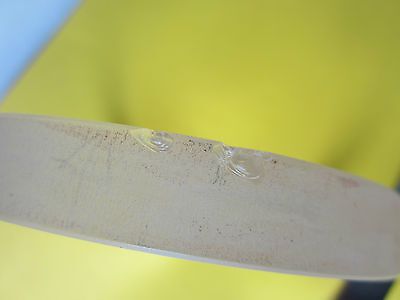 OPTICAL LENS FILTER UV ULTRAVIOLET chipped on edge LASER OPTICS  BIN#D1-03