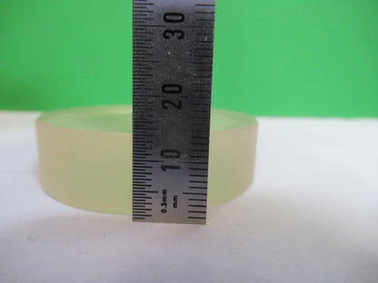 EDMUND OPTICAL FLAT 2" DIA 1/10 WAVE ZERODUR LASER OPTICS AS PICTURED &G2-A-23