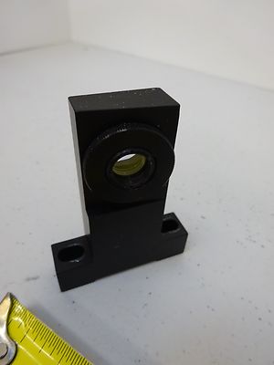 OPTICAL MOUNTED ANGLED FILTER COATED LASER OPTICS AS IS BIN#P4-B-24