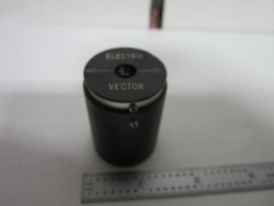 MICROSCOPE PART POLARIZER ELECTRIC VECTOR ?? OPTICS AS IS BIN#R2-52
