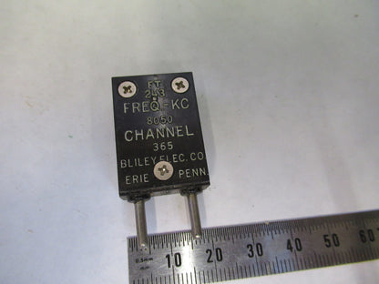 VINTAGE WWII BLILEY QUARTZ CRYSTAL FT-243 8050 KC FREQUENCY RADIO AMATEUR S1-B41