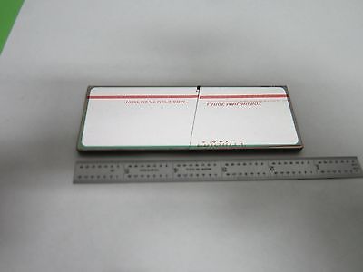 OPTICAL INFRARED MIRROR FILTER MIL SPEC LASER OPTICS #L2-05