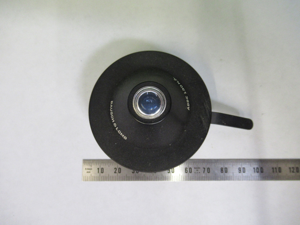 BAUSCH LOMB CONDENSER + IRIS OPTICS MICROSCOPE PART AS PICTURED X7-A-54