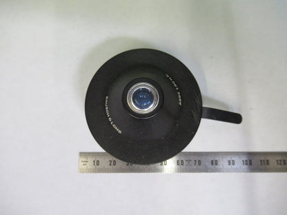 BAUSCH LOMB CONDENSER + IRIS OPTICS MICROSCOPE PART AS PICTURED X7-A-54