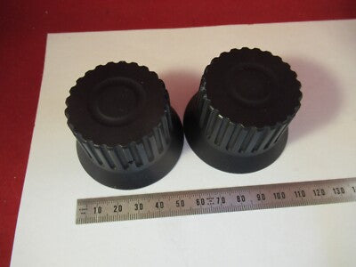 LEICA LEITZ DMRB LOT SET of KNOBS MICROSCOPE PART AS PICTURED #10-A-93