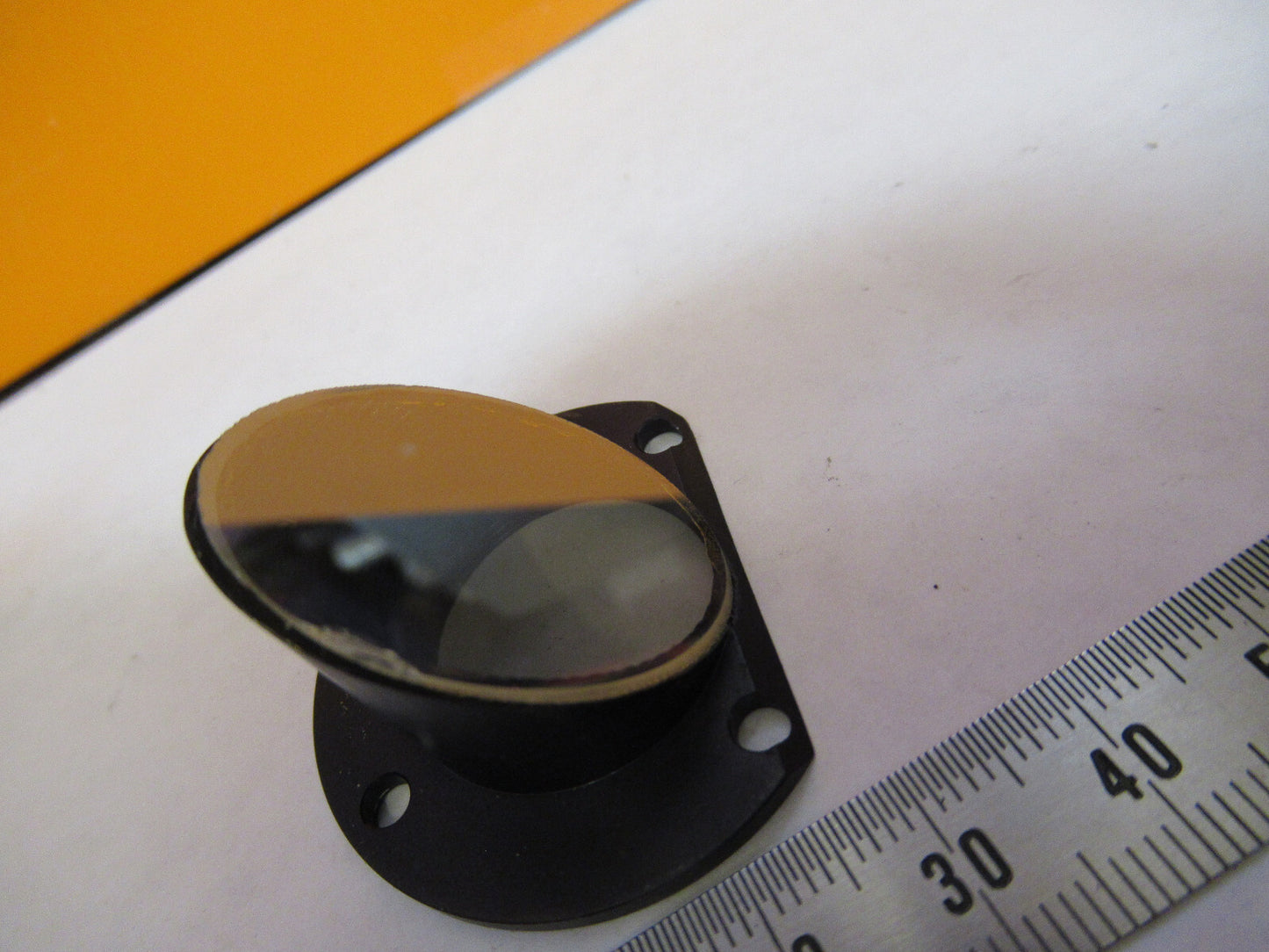 BAUSCH LOMB BEAM SPLITTER OPTICS MICROSCOPE PART AS PICTURED Y3-A-43