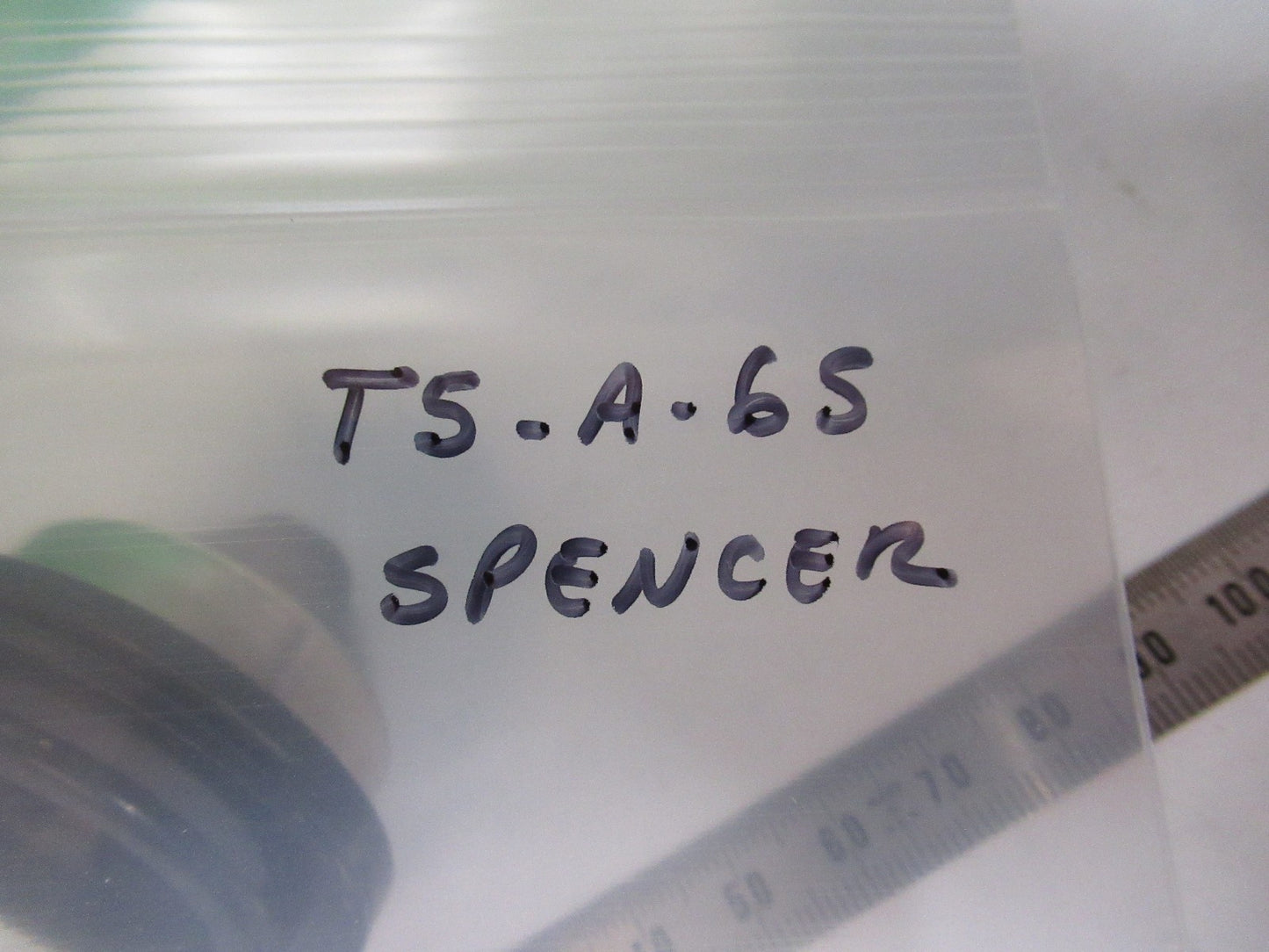 ANTIQUE SPENCER AO CONDENSER ASSEMBLY OPTICS MICROSCOPE PART AS PICTURED T5-A-65