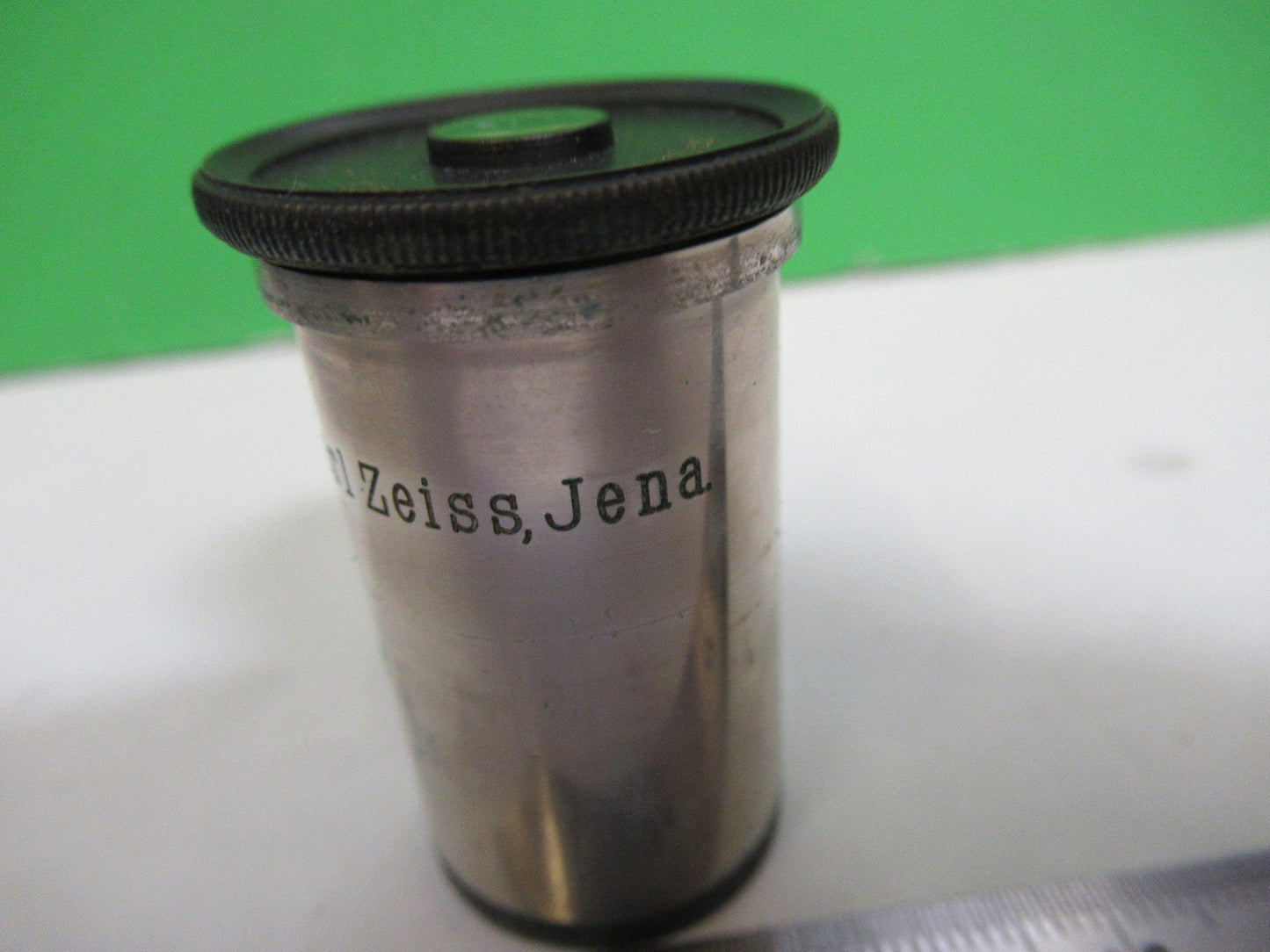 CARL ZEISS GERMANY OCULAR EYEPIECE LENS MICROSCOPE PART AS PICTURED W3-C-38
