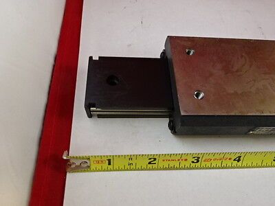 LINEAR POSITIONING SLIDE STAGE TABLE AUTOMATION GAGES AS PICTURED &IL-74-25