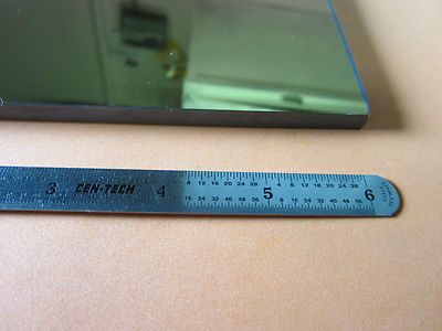 LARGE THICK BROKEN SILICON WINDOW INFRARED MIL SPEC LASER OPTIC AS IS BIN#E1-02