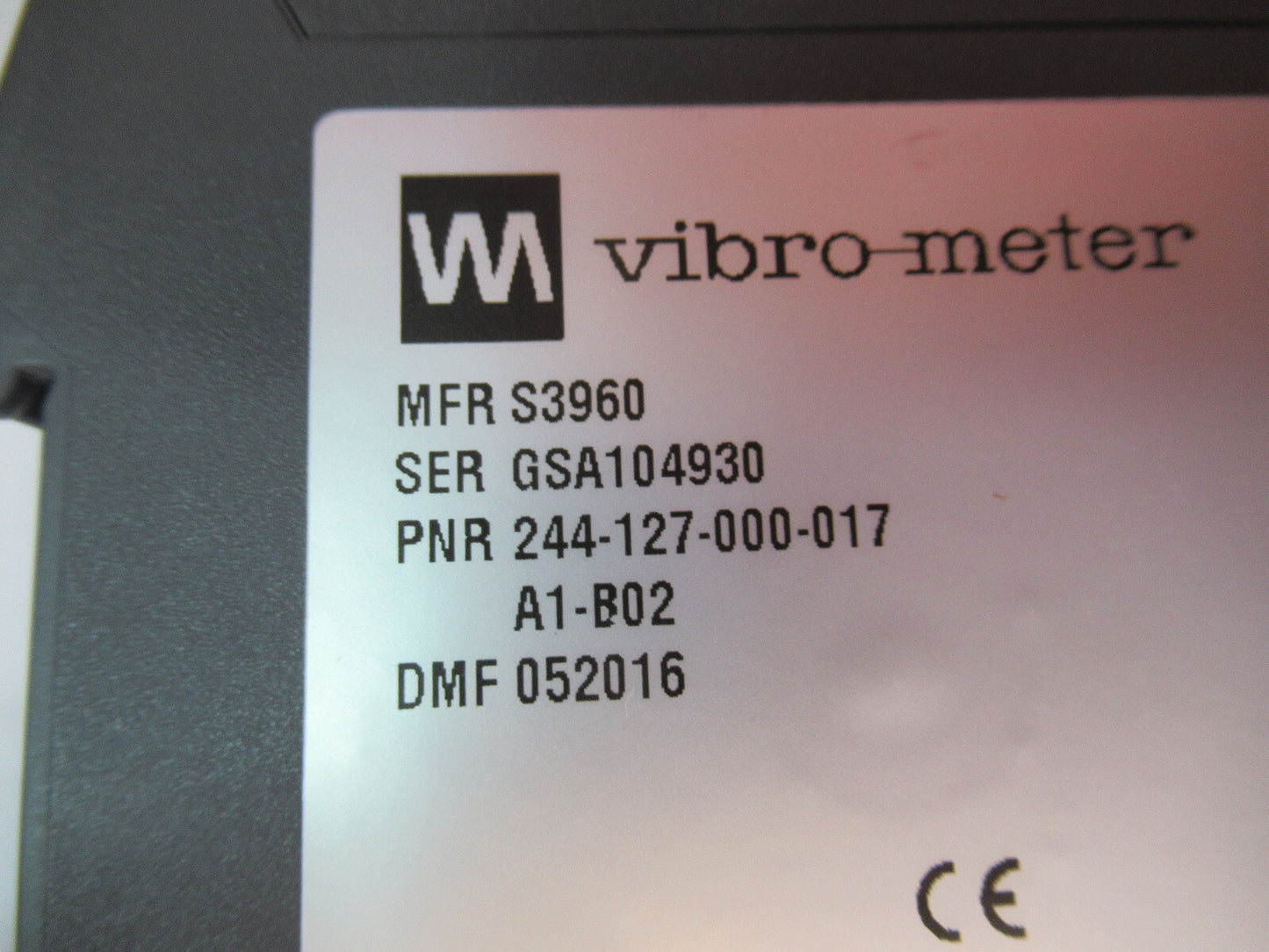 Meggitt Vibro-meter Gsi 127 244-127-000-017 A1-B02 Module for Sensor