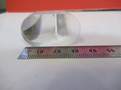 LEITZ WETZLAR GERMANY GLASS PRISM MICROSCOPE PART AS PICTURED &87-FT-A6