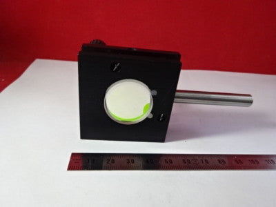 Optical Newport Mount MM2-1A + Lens Laser Pro Optics