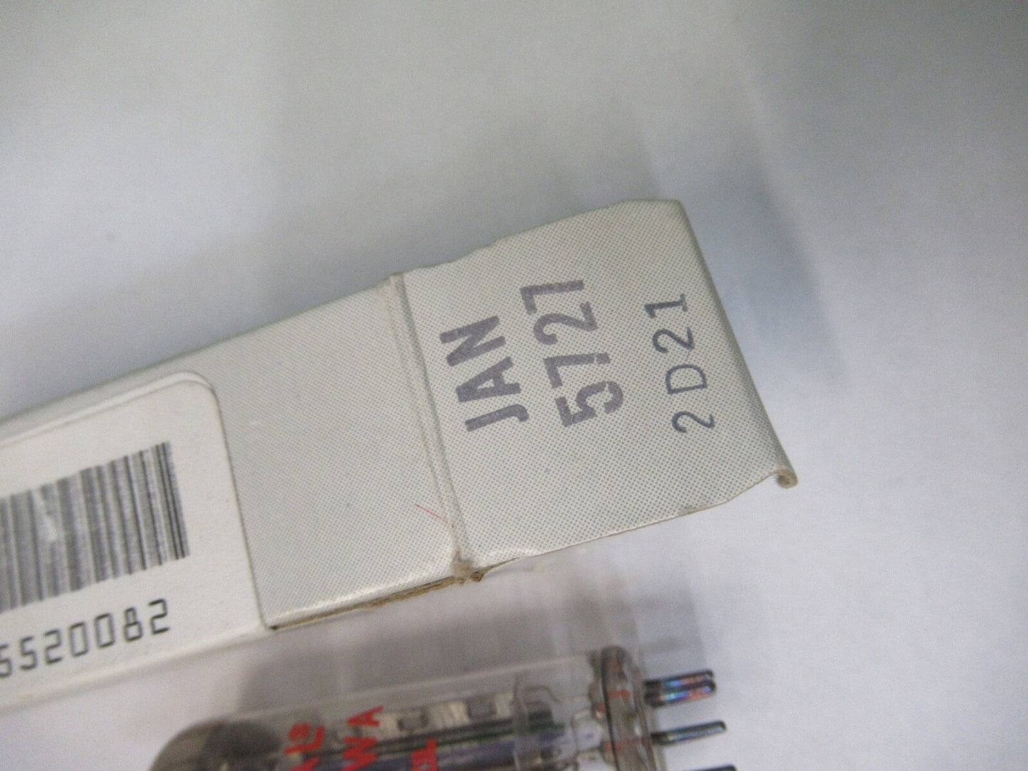 JAN 5727 6X4W NATIONAL ELECTRON VACUUM TUBE AS PICTURED G5-A-76